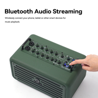 Amplificateur de guitare sans fil Musiccube MA60III, amplificateur audio de classe D avec récepteurs et amplificateurs à vide, haut-parleur PA