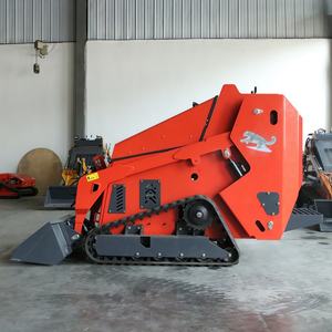 25Hp дизельный компактный фронтальный погрузчик мини-погрузчик с бортовым поворотом и широким диапазоном насадок - Product Image 4