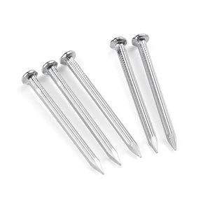 Clavos de Acero para Concreto Marca HS, Certificación ISO9001 y CE, Venta Directa de Fábrica, Recubrimiento de Zinc Azul, Alta Resistencia, Anillo Liso/Acanalado 1-3 - Product Image 3