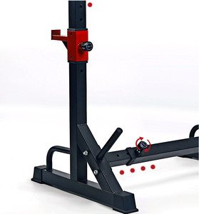Gym Exercise <strong>Body</strong> Building Weight Lifting Half <strong>Squat</strong> <strong>Rack</strong> Power Fitness - Product Image 4