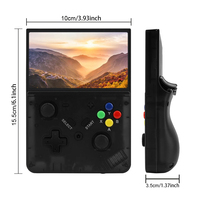 Console de jeu vidéo portable M18 rétro, système Linux open source, écran LCD 4,3'', 64 Go, lecteur d'émulateur vidéo portable