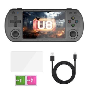 U8แบบย้อนยุค4.0 IPS AK3326 Quad Core Linux PSP PS1 N64แบบ Dual TF 512GB bateria 3500mAh 8 horas - Product Image 1