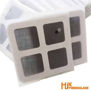 Parche de reparación de fibra de vidrio para pantalla de verano de 10 piezas, pegatina de malla autoadhesiva para puerta y ventana, parches de red, 2 bolsas - Product Image 4