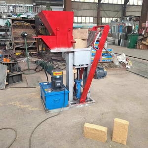 Precio de fábrica de motor diésel Manual portátil hidráulico hueco arcilla hormigón cemento bloque ladrillo fabricación maquinaria - Product Image 3