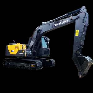 Mini-excavatrice sur chenilles Volvo 140 d'occasion, équipement de construction de 14 tonnes, moteur Volvo Penta, pompe Kawasaki, capacité de la benne de 0,6 m³ - Product Image 1