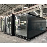 Maison préfabriquée de luxe maisons conteneur modulaire maisons extensibles préfabriquées en acier 20ft extensible maison conteneur bureau