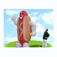 2021 Offre Spéciale gonflable Hot-dog fast food, géant gonflable chaude chien pour la publicité