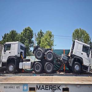 รถบรรทุกหัวลาก SINOTRUK Howo 6x4 พวงมาลัยซ้าย มือสอง 351-450 แรงม้า รับน้ำหนัก 21-30 ตัน เกียร์ธรรมดา 8 เกียร์เดินหน้า/1 เกียร์ถอยหลัง เบาะนั่งระบบลม - Product Image 4