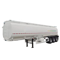 Semi-remorque citerne à asphalte, châssis en acier, 40000L, 43000L, 45000L, remorque de transport de pétrole brut à vendre