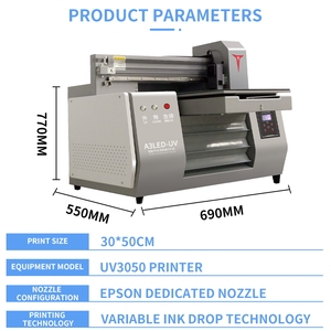 Oferta Especial: Impresora UV DTF A3 3050 XP600 TX800 -U1HD de 2/3 Cabezales con Efecto 3D Varnishink, para Etiquetas de PVC y Placas de Cristal, con Tinta UV Inteligente para Bolígrafos - Product Image 5
