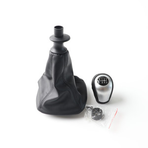 Pommeau de levier de vitesse en cuir, 6 vitesses, ergonomique, pour Mercedes-Benz - Product Image 2