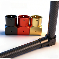 Conector en T de Aleación de Aluminio 16-30mm, Junta Fija para Tren de Aterrizaje de Drones Agrícolas, Soporte Horizontal y Vertical, Venta al por Mayor