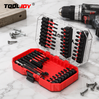 TOOLJOY Factory Hot Sale 41pcs Impact Bit Set Wholesale Popular Screwdriver Bit Set With S2 Steel Material and Strong Magnetic