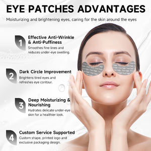 Parches de Hidrogel para <span class=keywords><strong>Ojos</strong></span> con Colágeno, Etiqueta Privada, Nutritivos, Hidratantes, Antiarrugas, Antihinchazón, Mejora las Ojeras - Product Image 4