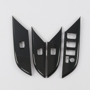 WZXD Prix d'usine Nouvelle Arrivée Accessoires Intérieurs Couvercle de Commutateur de Lève-Vitre Électrique en Carbone 2023 pour Rocco - Product Image 6