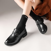Vente directe d'usine, mocassins pour femmes, chaussures en cuir de vachette de première qualité, à enfiler, livraison directe