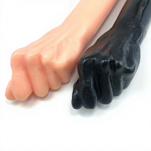 Vente en gros de jouet sexuel réaliste en forme de poing à <span class=keywords><strong>double</strong></span> tête, super doux, long, en forme de main serrée, pour fisting - Product Image 6