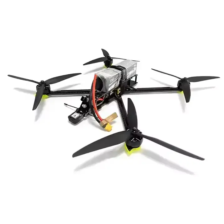 Kit Drone da 10 pollici FPV Racing con fotocamera 4K Quadcopter Freestyle Frame lungo tempo di volo e telecomando motore ad alta potenza