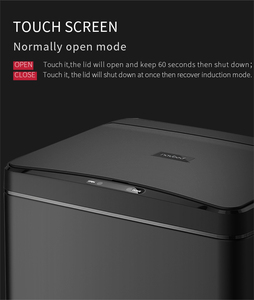50 L Commercial Sensor <strong>Bin</strong> Smart Dustbin Black <strong>Rectangle</strong> Smart Dual Dustbin Smart Waste <strong>Bin</strong> - Product Image 6