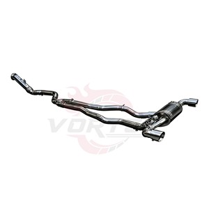 ท่อไอเสียแบบ Catback สแตนเลส Vortex พร้อมวาล์ว สำหรับ Toyota GR Supra A90 3.0T B58 ปี 2019-2024 ปลายท่อคู่ขัดเงา เชื่อมแบบ TIG - Product Image 2