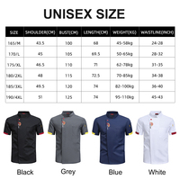 Combinaison de cuisine, uniforme de travail pour hommes, imperméable, manches courtes, été, restaurant, cuisine, logo personnalisé, veste de chef, vert sauge