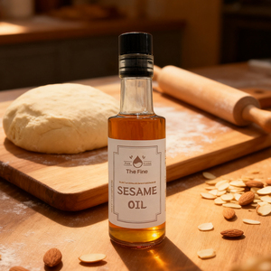 Dầu mè nướng vàng Hàn Quốc 180ml dầu ép lạnh tự nhiên nguyên chất không biến đổi gen cho ẩm thực châu Á lành mạnh & nấu ăn Hàn Quốc đích thực - Product Image 1