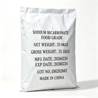 Bicarbonate de Sodium de Qualité Alimentaire 99,0% (E500) Poudre Blanche pour la Fermentation des Aliments et Additif Alimentaire