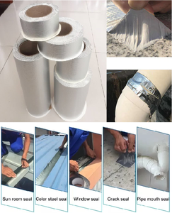 <span class=keywords><strong>เทป</strong></span>อลูมิเนียมฟอยล์สำหรับสำนักงานที่บ้าน<span class=keywords><strong>เทป</strong></span>บิวทิลแผ่นอลูมิเนียมฟอยล์ซ่อมรอยรั่วสำหรับอุตสาหกรรม - Product Image 5