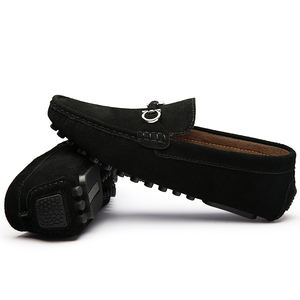 Chaussures de sport pour hommes de style européen, mocassins fantaisie, chaussures de conduite confortables en daim, Sepatu Italy Mocassin Homme, chaussures habillées Xford - Product Image 2