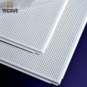 Gạch Trần Hợp kim nhôm cao cấp Kích thước lỗ lớn đầy đủ gạch Trần 2x2 đục lỗ nằm trong hệ thống Trần - Product Image 2