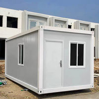 Maison modulaire préfabriquée en conteneur mobile, maison miniature, personnalisable, détachable, 20, 30, 40 pieds, bon marché