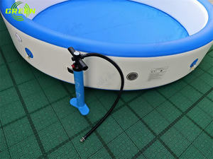 GREEN Air Tech <strong>Pool</strong> Outdoor <strong>Inflatable</strong> <strong>Swimming</strong> <strong>Pool</strong> Customized Water <strong>Pool</strong> for <strong>Adult</strong> and Kids Drop Stitch Spa Tubs - Product Image 4