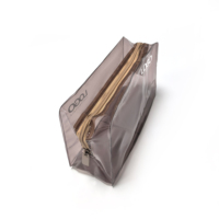Emballage en plastique givré PVC personnalisé pochette à fermeture éclair maillot de bain bikini sacs à fermeture éclair réutilisables en vinyle imprimé