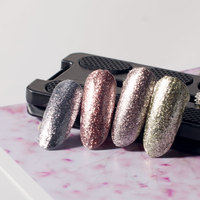 Gel Polish LED UV 15ml 8G, haute viscosité, super brillant, paillettes platine, japonais, marque privée, professionnel pour ongles