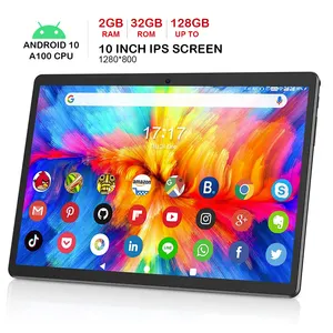 Venta al por mayor tablet pc 4g teclado-Tableta PC con teclado, 1280x800, Ips, 2gb, 32GB, 10, 10,1 pulgadas, Sim Dual, 4g