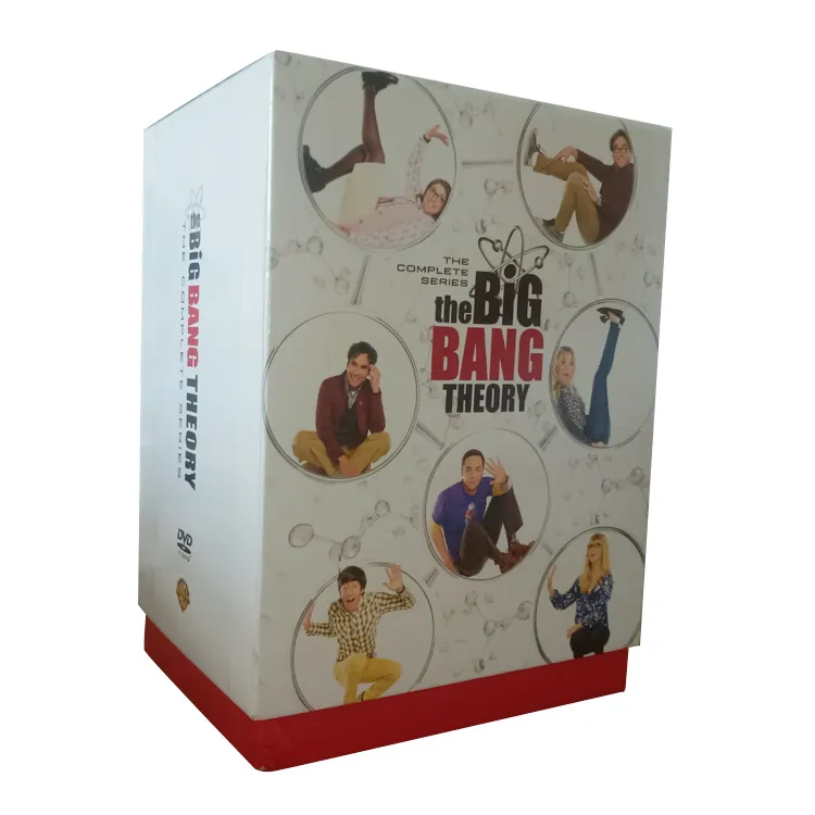 ビッグバン理論完全シリーズボックスセット37ディスク工場卸売DVD映画TVシリーズ漫画リージョン1/リージョン2 DVD