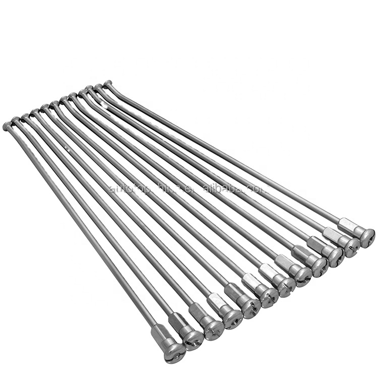 Allecto plus - Set van 36 sterke stalen fietsspaken 14 G 250 mm - Voor de meeste fietsen
