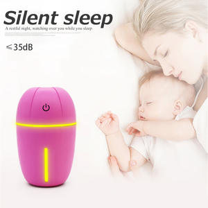 Corn Mini <b>Humidifier</b> USB Powered 0.5L Capacity With Led Light For Home Use - Product Image 5
