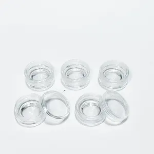 7ml Acrylic Clear Jar Ps Jars Clear Cosmetic Small Oil And Cream Containers