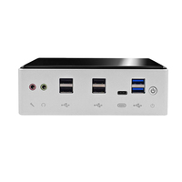 Mini PC Intel NUC i5 8259U i7 8559U Quad Core DDR4 RAM HD DP computadoras Barebone apoyo del sistema de tarjeta SD NUC I5