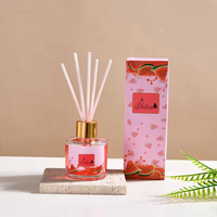 Diffuseur à bâtonnets de luxe pour la maison, parfum fruité, huile parfumée longue durée, désodorisant d'ambiance