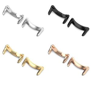 Correa para Reloj Inteligente de 12 mm y 14 mm, Adaptador de Conector de Acero Inoxidable para <span class=keywords><strong>Xiaomi</strong></span> Smart Band 10 9 8, Accesorios - Product Image 2