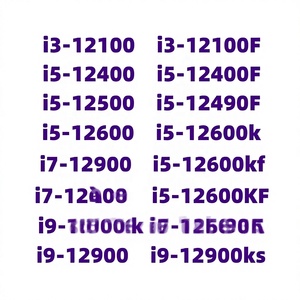 Nuevo y Usado para I3 12100 I5 12400F 12400 12500 12600KF I7 12700K I9 <span class=keywords><strong>12900K</strong></span> de 6 Núcleos para Computadora de Escritorio - Product Image 2