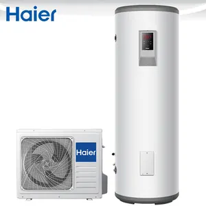 Scaldabagno a pompa di calore con sorgente d'aria divisa con Inverter EVI per acqua calda domestica più efficiente in europa