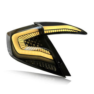 Đáng tin cậy lâu dài Cung Cấp Mới 12V RGB LED sửa đổi chạy đèn hậu lắp ráp đầy đủ Led Đuôi ánh sáng cho Honda Civic 2016-2021 - Product Image 5