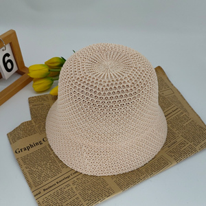 Nuevo sombrero de pescador de punto de lana MERINO personalizado de primavera y otoño para mujer - Product Image 1