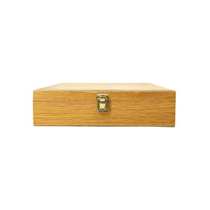 Caja de Almacenamiento de Madera Maciza Rectangular con Cerradura, Caja de Embalaje para Regalos y Manualidades, Grosor de 0.8 mm, Origen Cao County - Product Image 5