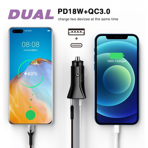 Mini triangle QC3.0 + pd18 w, chargeur de téléphone portable, haute qualité, bon marché, USB, pour iPhone X 11 12 <span class=keywords><strong>Samsung</strong></span> <span class=keywords><strong>Galaxy</strong></span>, prix usine - Product Image 4