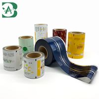 Rouleaux de film plastique transparent de qualité alimentaire en aluminium pour emballage, sachets et pochettes de conservation des aliments, film OPP en rouleau