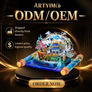 Rompecabezas Metálico YunMeng Marsh, Kit 3D DIY, Educativo, Venta al Por Mayor, Personalizado, Juguete STEM, Regalo, Decoración, Directo de Fábrica, OEM, CE EN71 - Product Image 2
